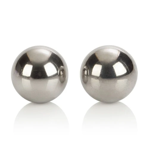 Супер тяжелые вагинальные шарики Weighted Orgasm Balls Metallic
