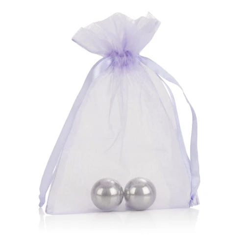 Супер тяжелые вагинальные шарики Weighted Orgasm Balls Metallic