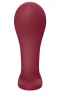 Бордовая анальная пробка Bootie M - 9,3 см.