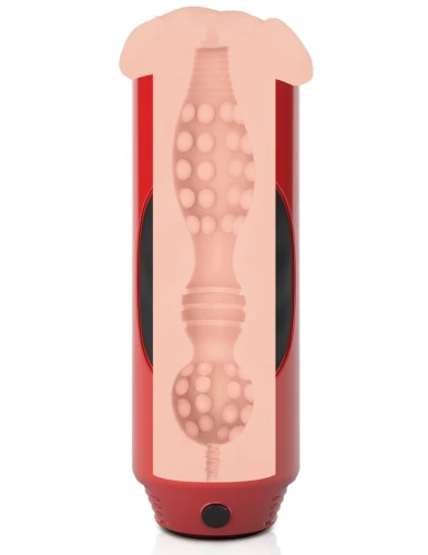 Мастурбатор-ротик с вибрацией Extreme Toyz Mega Grip Vibrating Stroker Mouth