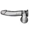 Набор из двух чёрных силиконовых колец разного диаметра SILICONE COCK RING SET