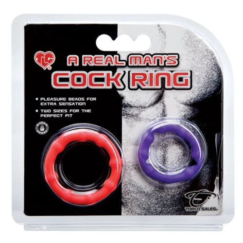 Набор из двух эрекционных колец TLC A Real Man’s Cock Ring