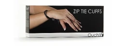 Чёрные пластиковые наручники Zip Tie Cuffs