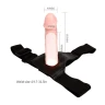 Телесный фаллоимитатор на трусиках Jessica Strap-On - 15,5 см.