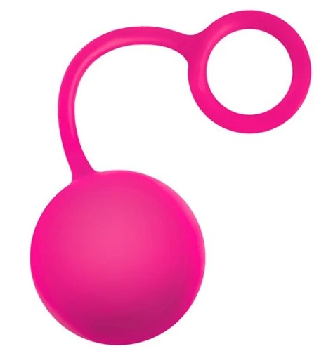 Розовый вагинальный шарик INYA Cherry Bomb Pink