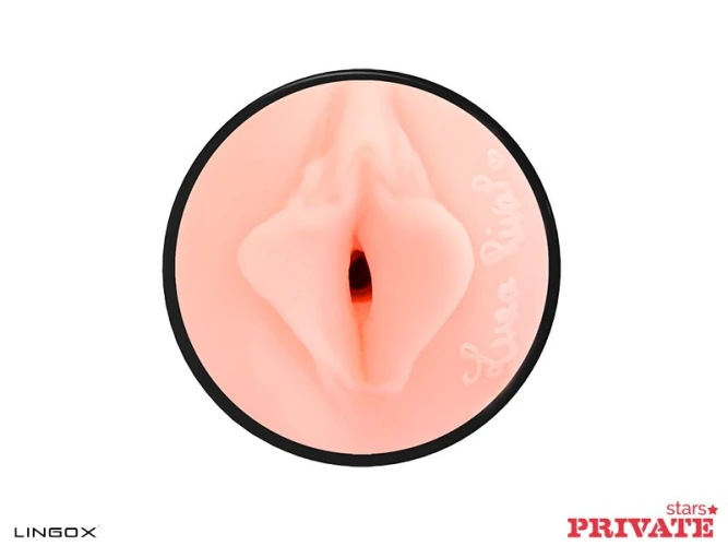 Мастурбатор-вагина Private Luna Rival Vagina в тубе с хвостиком для массажа простаты